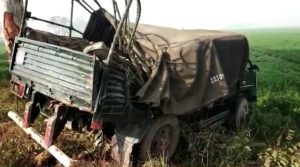 Rajasansi road accident killed BSF Young men Rajasansi Airport Tribute