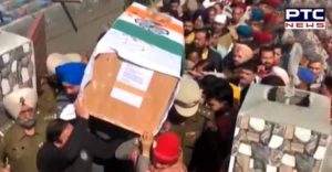 Pulwama terrorist attack Shaheed Maninder Singh cremated with full state honours