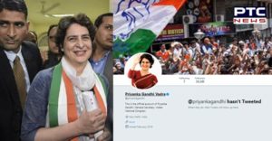Priyanka Gandhi Vadra  joins Twitter, accumulates 37,000 followers in minutes