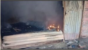 Phillaur Kalsi Nagar Terrible fire 20 shops Burns