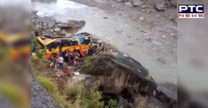Jammu and Kashmir Surinsar Bus Accident 6 killed, 38 injured