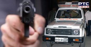 Chandigarh unknown youth One house Firing ,young death 