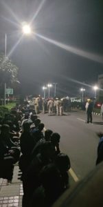 Patiala Rajiv Gandhi National University of Law Students Road Protest