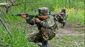Jammu and Kashmir Kupwara security forces And Terrorists Between gun fighting