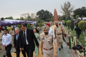 British High Commissioner Jalianwala Bagh Martyrs tribute