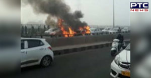 Haryana Gurudram Crackers Godown Standing car explosion, One dies and 5 injured