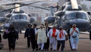 Sambalpur PM Modi helicopter IAS officer suspended by Election Commission