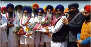 Indian Sikh Pilgrims in Pakistan visited Kartarpur corridor
