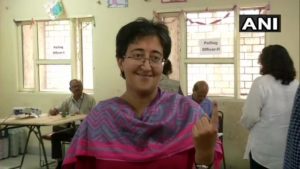 Lok Sabha Elections 2019 Sushma Swaraj, Arvind Kejriwal and Rahul Gandhi Including Other Leaders Vote