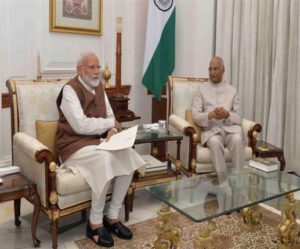 PM Modi Meets President Ram Nath Kovind, Stakes Claim To Form Government