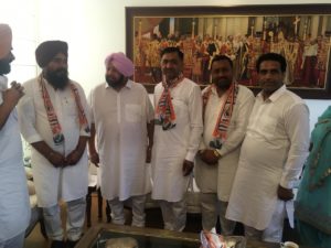 AAP MLA Amarjit Singh Sandoa Congress Party Join Dr. Daljit Cheema Statement