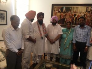 AAP Rupnagar MLA Amarjeet Singh Sandoa Join in Congress