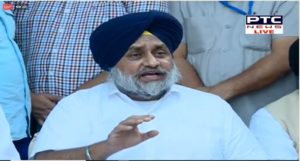 Sukhbir Singh Badal Democracy and Community Sharing Appeal to the People
