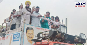 Patiala AAP Candidate Nina Mittal favor Arvind Kejriwal Road show
