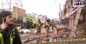 Colombia capital Bogota following explosion 4 dead