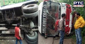 Himachal Pradesh Kullu bus accident Seven BJP workers injured