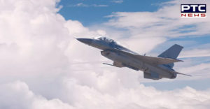 U.S. state California F-16 Fighter Jet Accidental