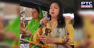 Hema Malini Harsimrat Kaur Badal favor Mansa Road show