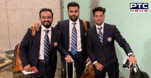 ICC World Cup 2019 Indian Cricket Team Mumbai airport to England Depart
