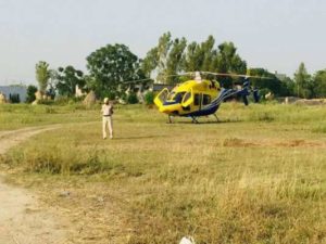 Sangrur : fatehveer singh Bhagwanpura Air ambulance reached