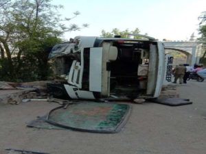 Kiratpur Sahib Pilgrim Bus Accident ,One woman died And two injured