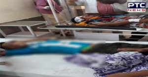 Nabha -Bhadson Road pilgrims with filled Tampu Overturned ,Many injured