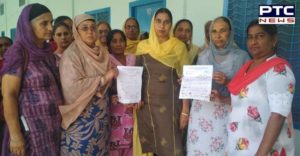 Anganwadi Workers blood With Write Punjab government Request letter