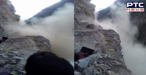 Himachal Pradesh NH-5 blocked after landslide in Kinnaur