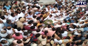 AN-32 Aircraft Crash : Martyr Mohit Garg government honors at Samana Final cremation
