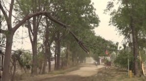 Moga Strong storm Trolley turnaround ,One Woman Death