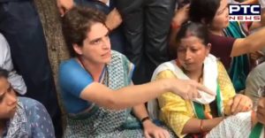 Priyanka Gandhi Meet Victims families Chunar guesthouse