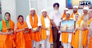 Sultanpur Lodhi Nagar Council President Including other members at Sri Harmandir Sahib