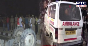 Uttar Pradesh Hapur Road Accident , 9 deaths same family
