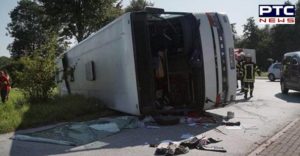 Mexico Bus Accident , 15 death 21 injured