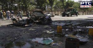 Afghanistan Near Police Headquarter car bomb attack in Kabul , 95 people injured