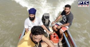 Jalandhar: Manjot named Man Flood victims Help Purchased new boat