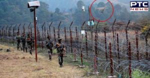 Pakistani drone Entering the Indian border