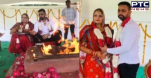 jailed-gangster-wedding-girlfriend-air-hostess-at-jodhpur-temple