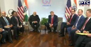  G7 Summit: PM Narendra Modi meets US President Donald trump