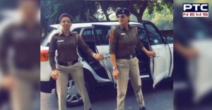 Chandigarh Women constable uniform on TikTok Video style