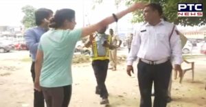 Haryana Gurugram Husband wife Bullying with the police, Beat the Media Worker