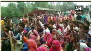 Saharanpur Ambedkar breaking statue , Dalit community protest
