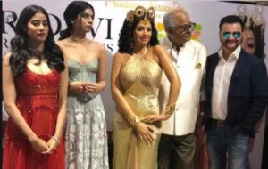 Late actor Sridevi wax statue was unveiled at Singapore Madame Tussauds