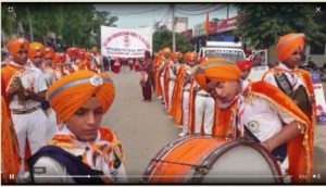 Nagar Kirtan begins from Sultanpur Lodhi to Batala on the marriage anniversary of Sri Guru Nanak Dev Ji