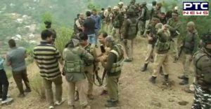 Jammu and Kashmir Ramban district 4 Terrorists Killed ,One soldier killed