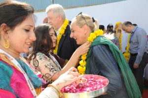 91 countries Ambassador delegation Amritsar Arrived ,airport welcome