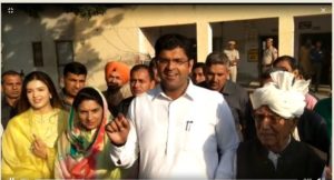 Haryana Assembly elections 2019 : Uchana Kalan JJP Candidate Dushyant Chautala Voting