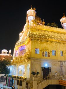 Shri Guru Ram Das ji Parkash Purab Golden Temple Decoration