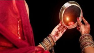 Karwa Chauth observed by married women for the longevity, prosperity and well-being of their husbands
