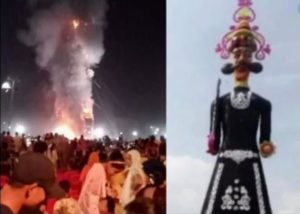 Chandigarh 221-feet-tall Ravana effigies worth Rs 32 lakh to be burnt